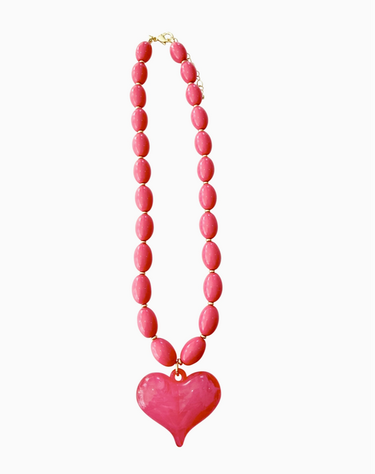 ROXIE HOT PINK NECKLACE