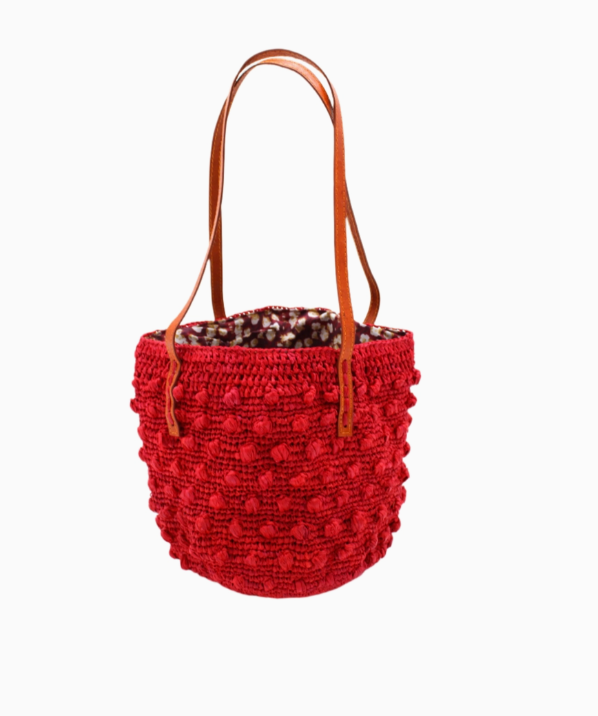 ZYLA RED SHOULDER BAG
