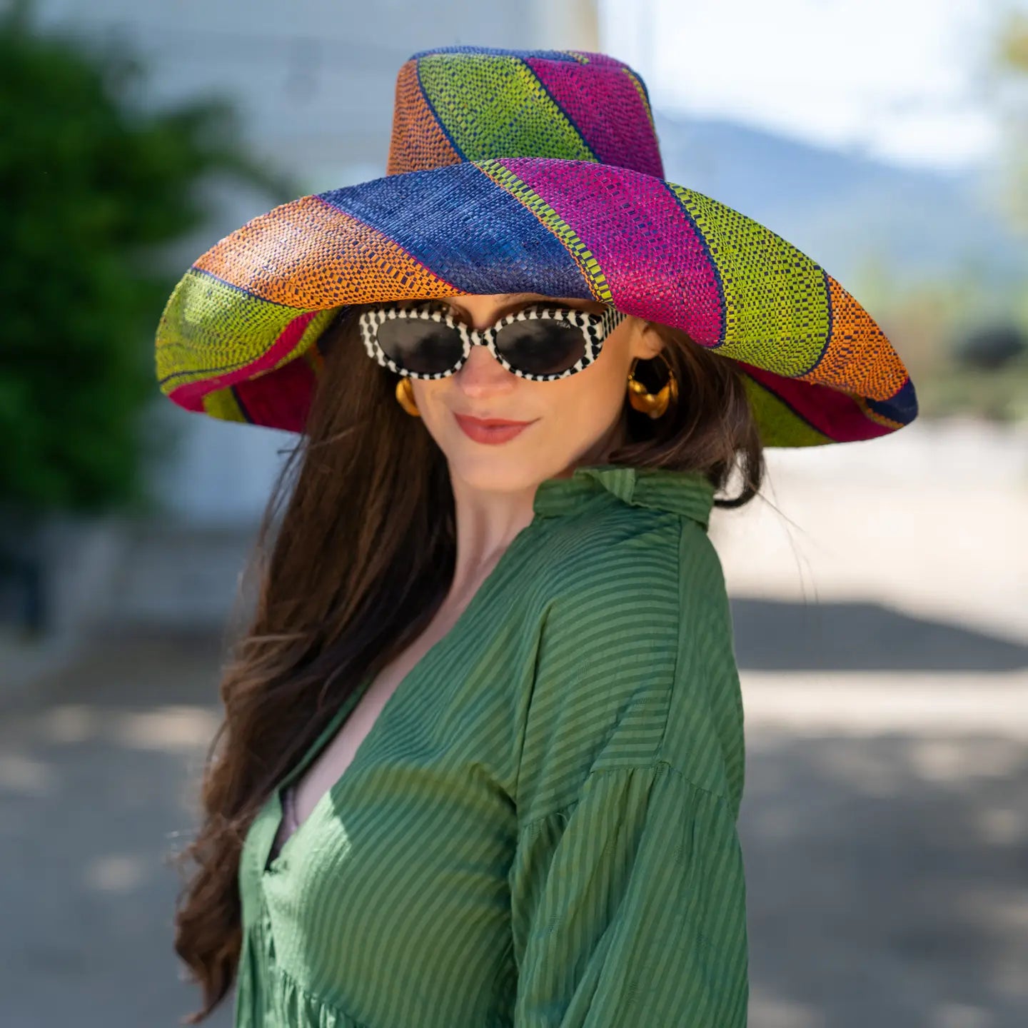 SEASIDE HAT CARIBBEAN SWIRL 5"